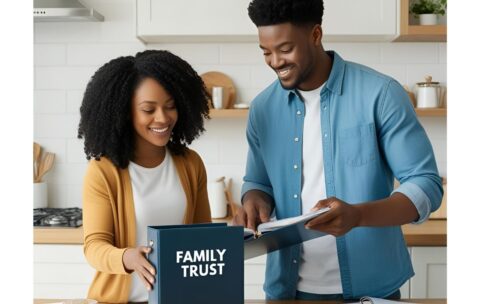couple preparing trust